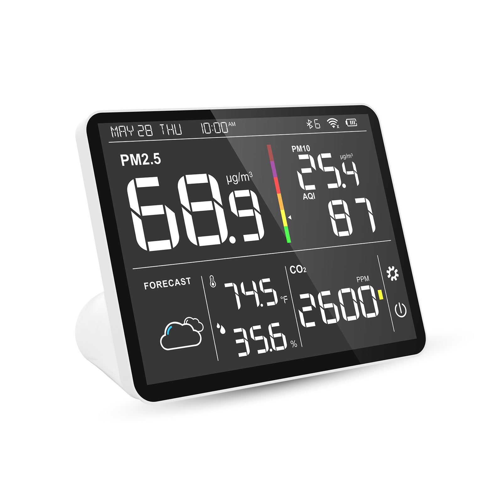 Smartlife Luftqualitätsmonitor Kohlendioxid Luftfeuchtigkeit – Petra´s Shop Smartlife Luftqualitätsmonitor Kohlendioxid Luftfeuchtigkeit – Petra´s Shop