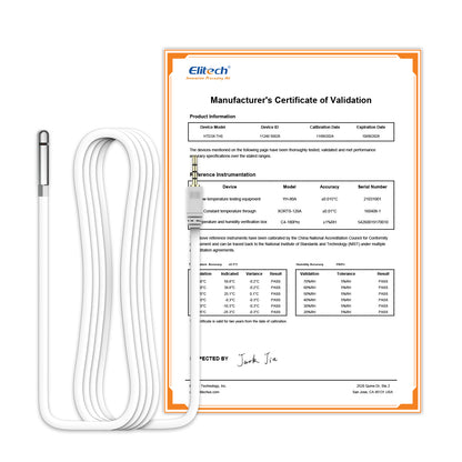 4G-verbindender Temperatur-Datenlogger mit integrierter SIM-Karte, Fern-Echtzeit-Datenaufzeichnung, APP-/Cloud-Datenspeicherung (Sonde separat erhältlich), Elitech RCW-360Pro 4G