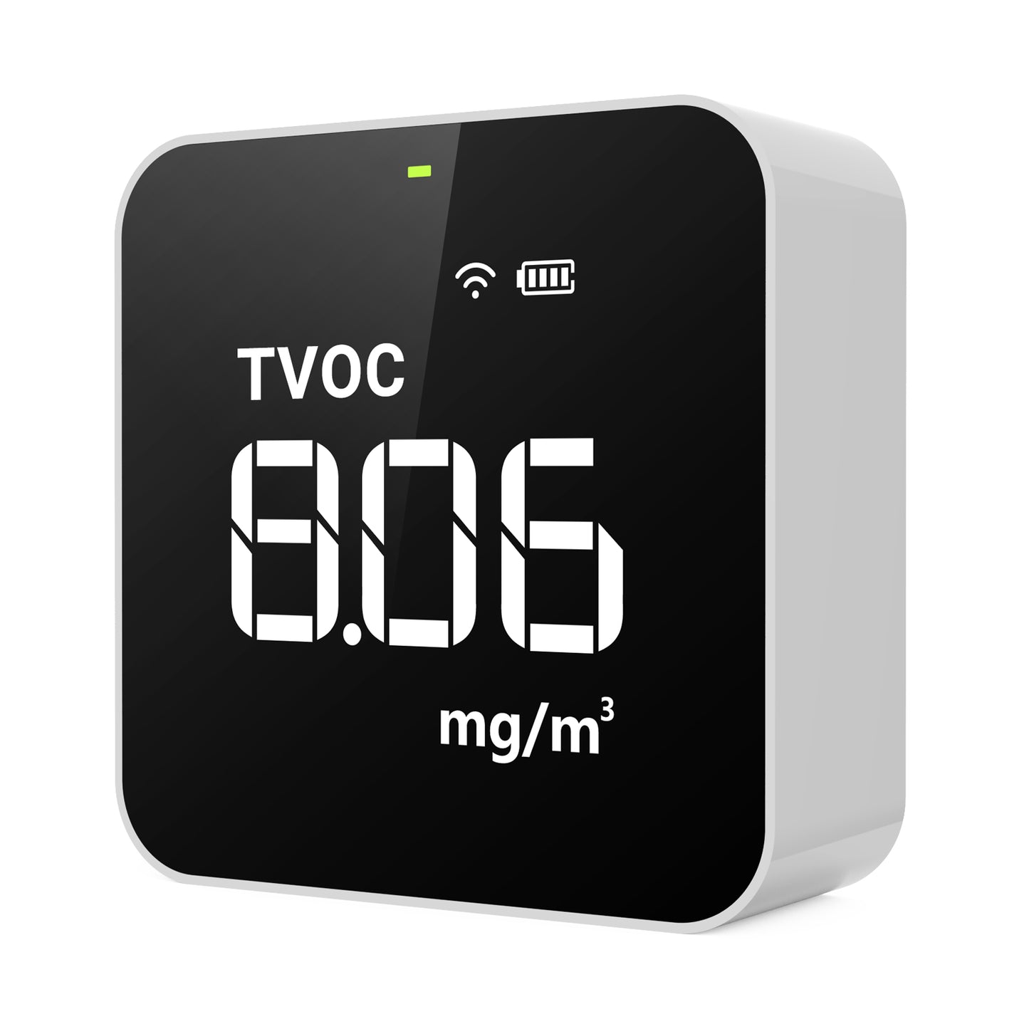 Temtop M10i WiFi-Luftqualitätsmonitor für PM2,5 TVOC AQI HCHO Formaldehyd-Detektor Echtzeit-Datenaufzeichnung